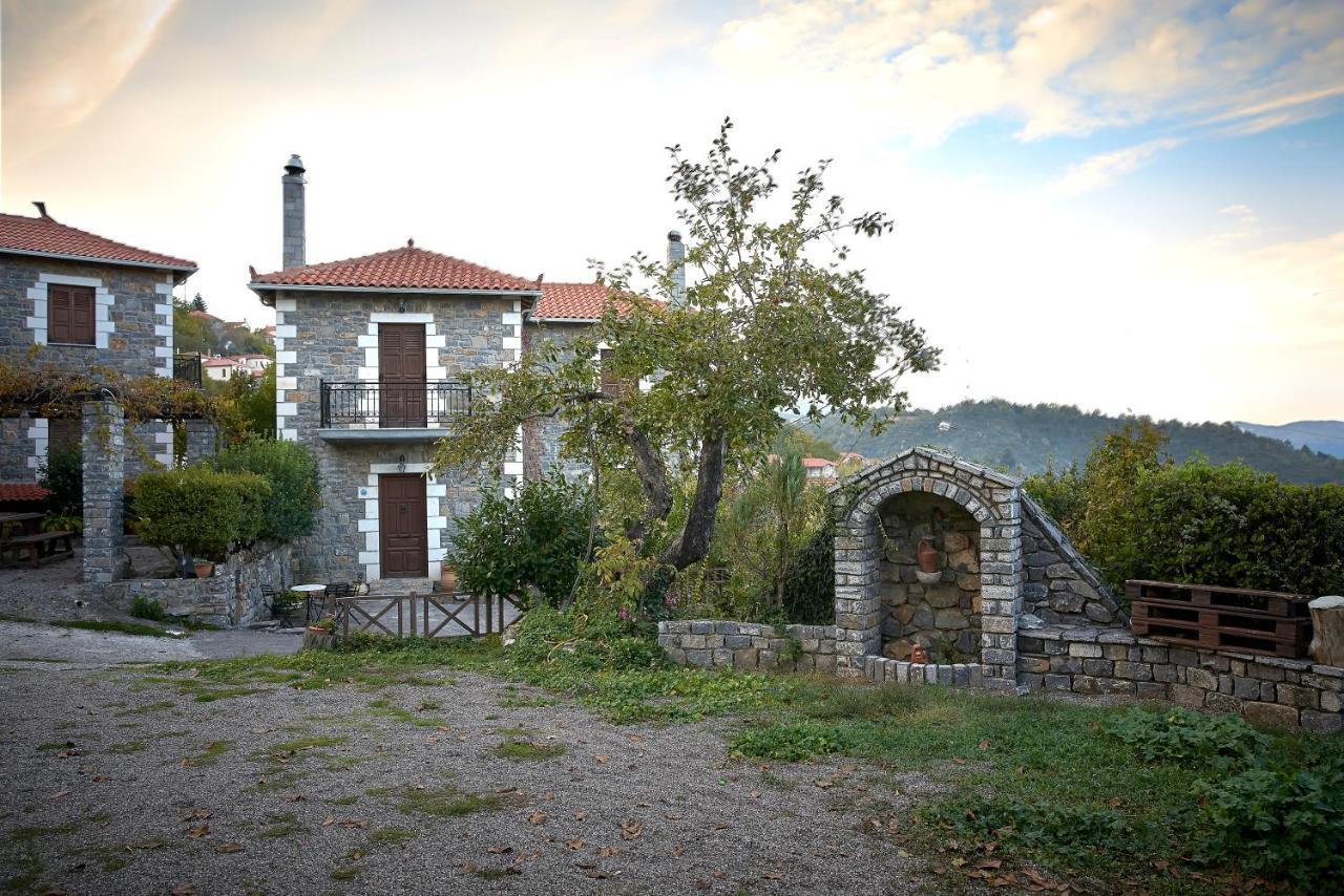 Malevos Traditional Houses Agios Petros  Buitenkant foto